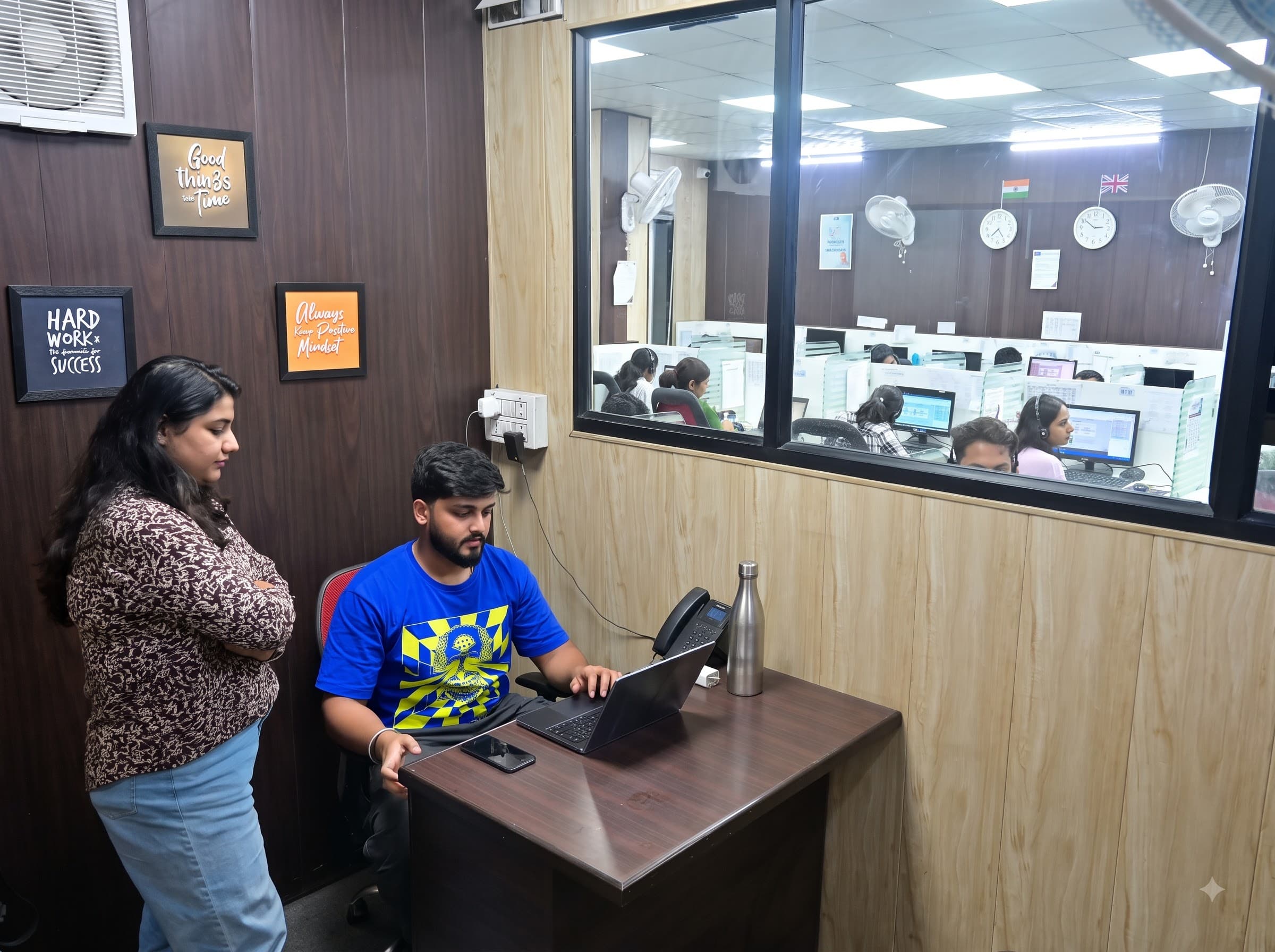 The BizzBuzz Creations team at work