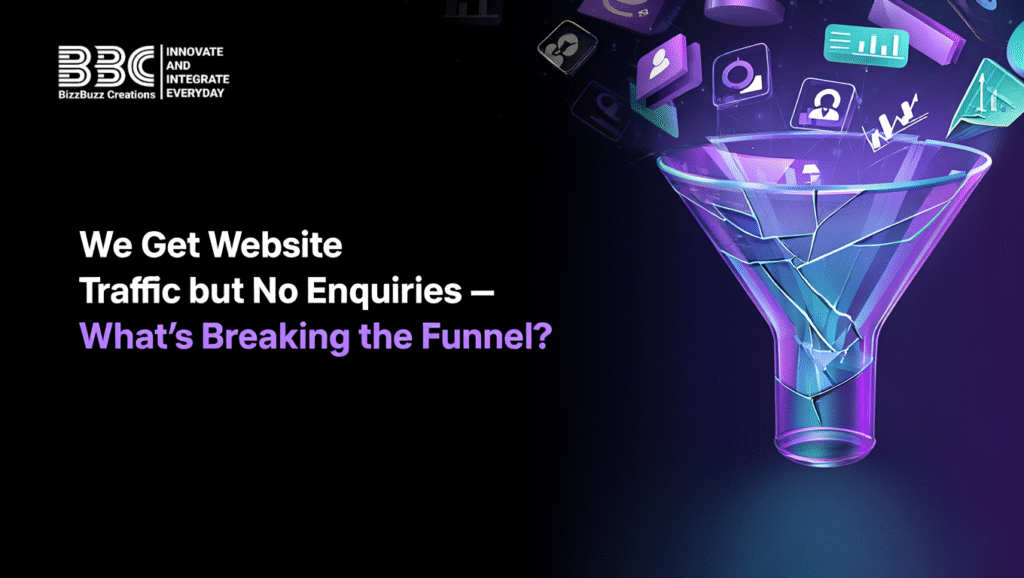 We Get Website Traffic but No Enquiries